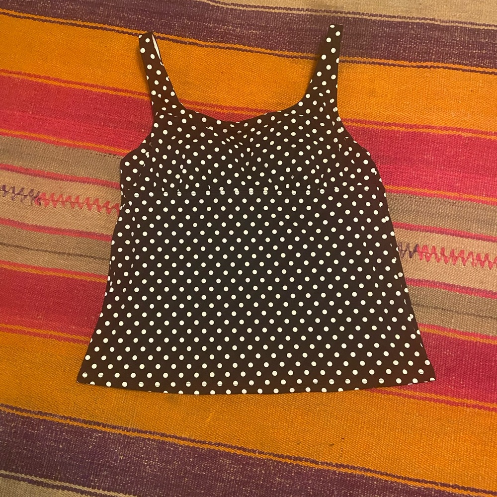 Lands End Swim Top Sz 12